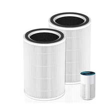 HAP604 Replacement Fil-ter Compatible With ECOSELF HAP604 Air Purifi-er, 3-St...