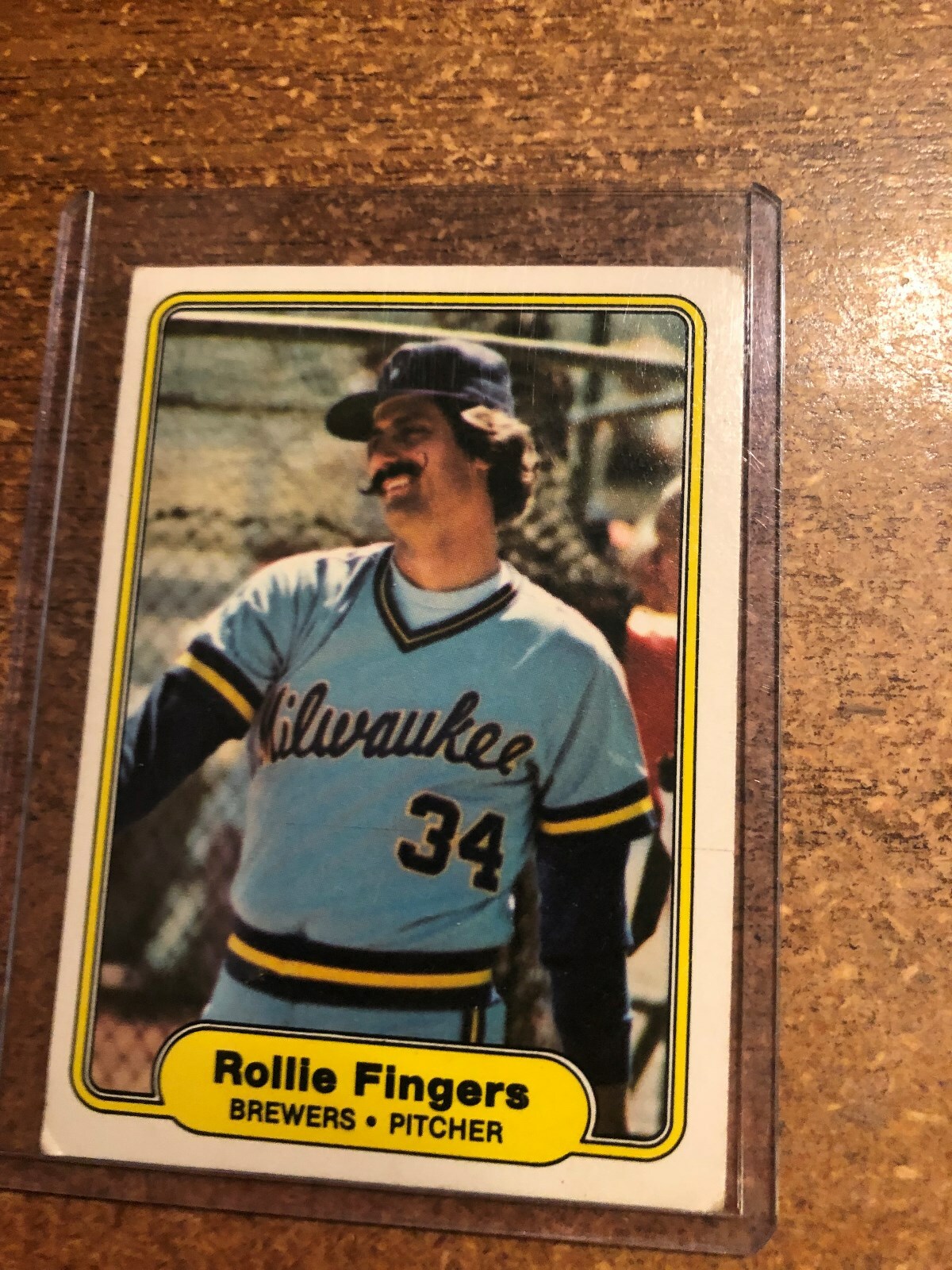 1982 Fleer Baseball # 141 Rollie Fingers | eBay