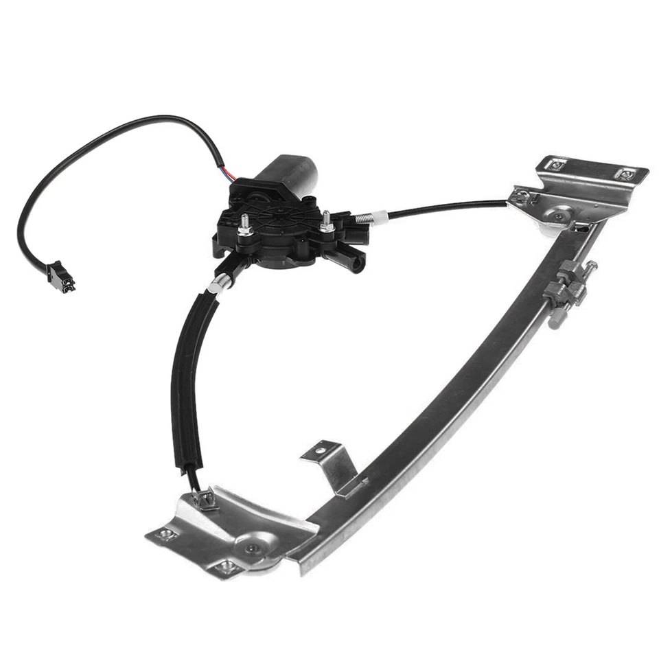 Regulador de ventana eléctrica con motor para Audi 200 Quattro V8 Avant 1989-1991 trasero izquierdo Foto 3 de 4