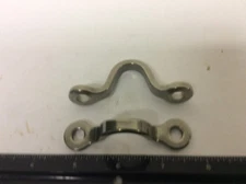 Stainless Rope Guides, 3" Long X 2 1/8" Height X 3/16" Thick, 3/4" Max Rope Diam