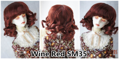 JD164 1/12 1/8 1/6 1/4 1/3 Cute BJD Wig Lati OB11 YOSD MSD SD Blythe Doll Hair