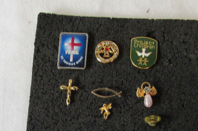 7 Vintage Religious, Christian, Pins, Cross Z1 | eBay