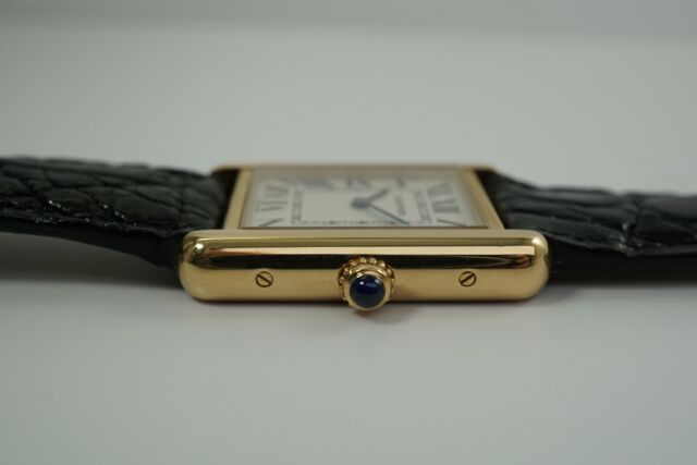 Cartier Tank Silver Women's Watch - 2743 for sale online | eBay