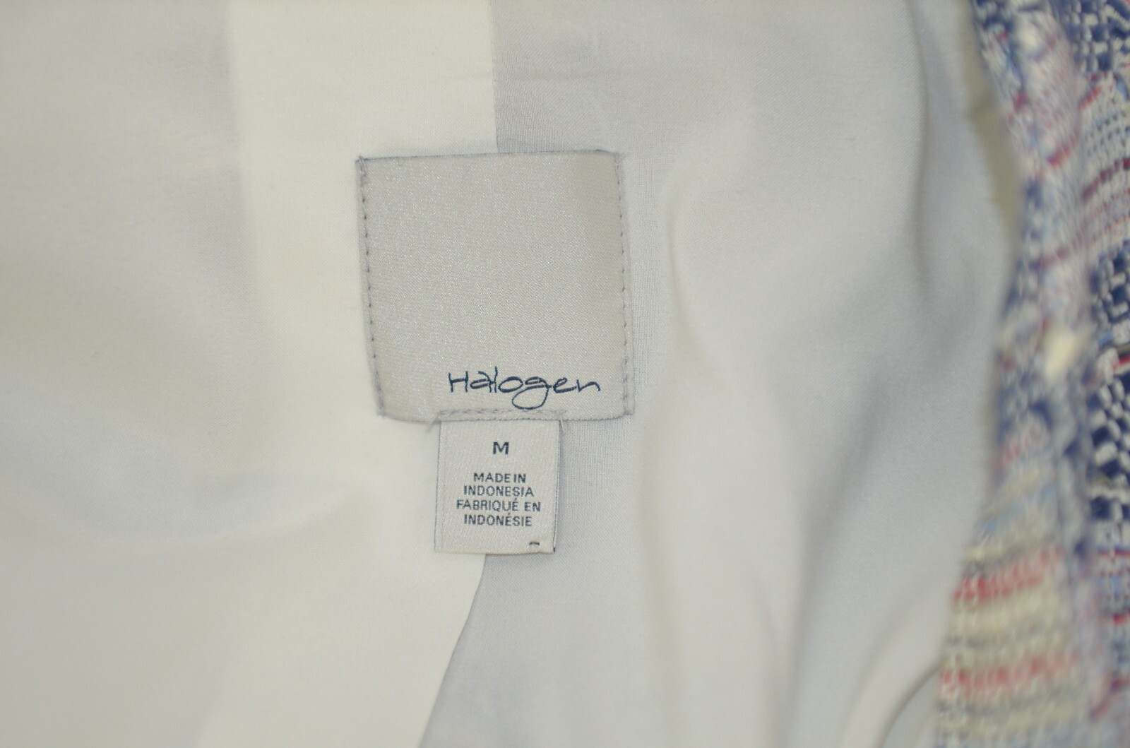 Halogen Open Front Blazer Size Medium Cotton Blen… - image 9