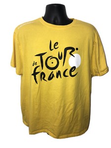 yellow shirt cycling