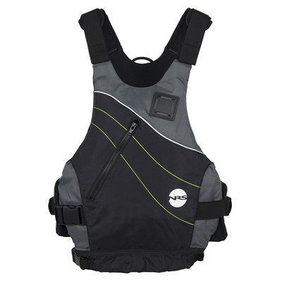 NRS VAPOR Low-Profile PFD Life Vest BLACK XXL Fits 42-50/" chest
