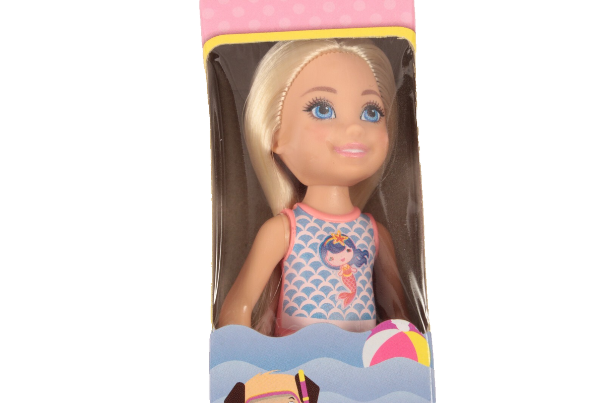 Barbie Club Chelsea Doll Mermaid Swim Suit GHV55 Ships Today for
