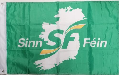 Sinn Fein Irish Republican flag 3ft x 2ft.  - Picture 1 of 1