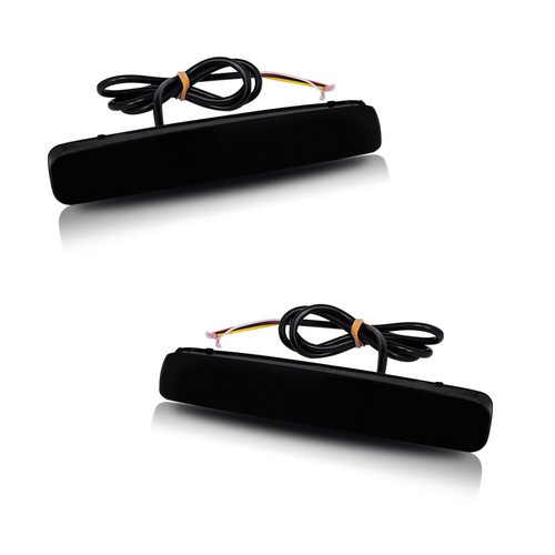 Smoke Rear Foglight Sequential Signal LED Tail Lamps For 14-16 Scion tC, Prius V - Picture 2 of 10