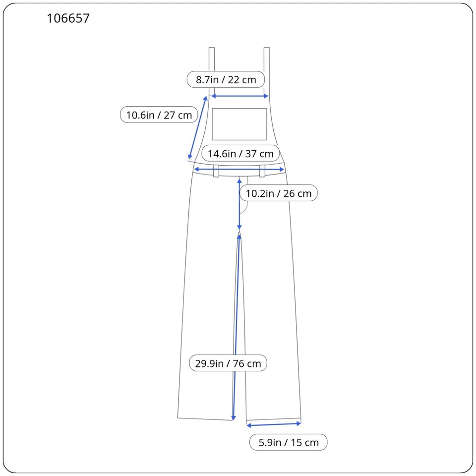 Mono de mezclilla H&M para mujer EU 36 bigotes descoloridos pierna delgada azul Foto 3 de 4