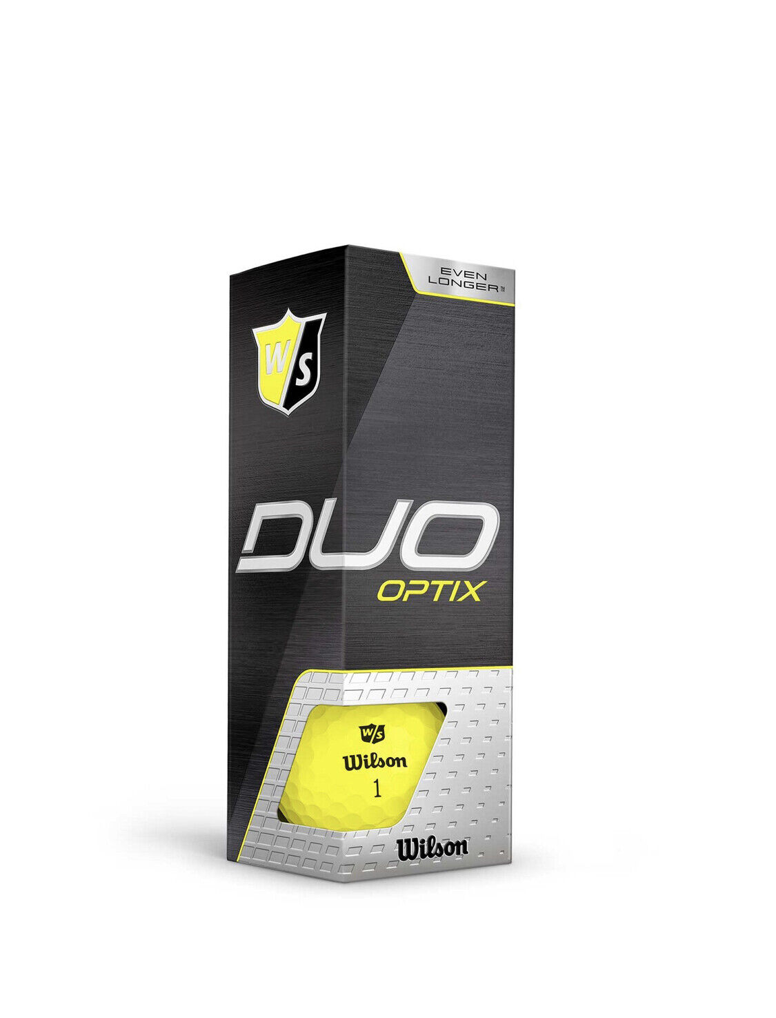 Wilson Staff DUO Soft Optix Golfbälle im 3er Sleeve (3 Golfbälle) yellow/ gelb