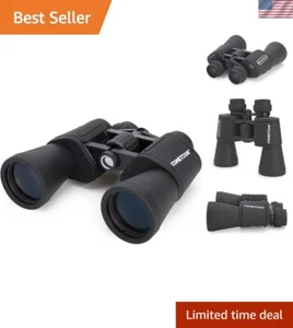 Cometron 7x50 Beginner Binoculars: Wide Field of View for Celestial Exploration