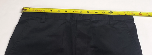 Lot of 2 French Toast Boy's Uniform Pull-On Shorts, Khaki and Black, Size 18 - Picture 19 of 24