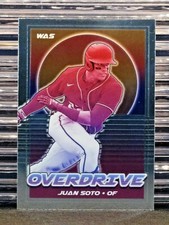 Juan Soto 2021 Panini Chronicles Overdrive #16 Washington Nationals Baseball