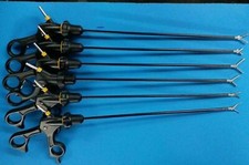 Laparoscopic Grasper Scissors Dissector Forceps Surgical Instruments Set 5mm-6Pc