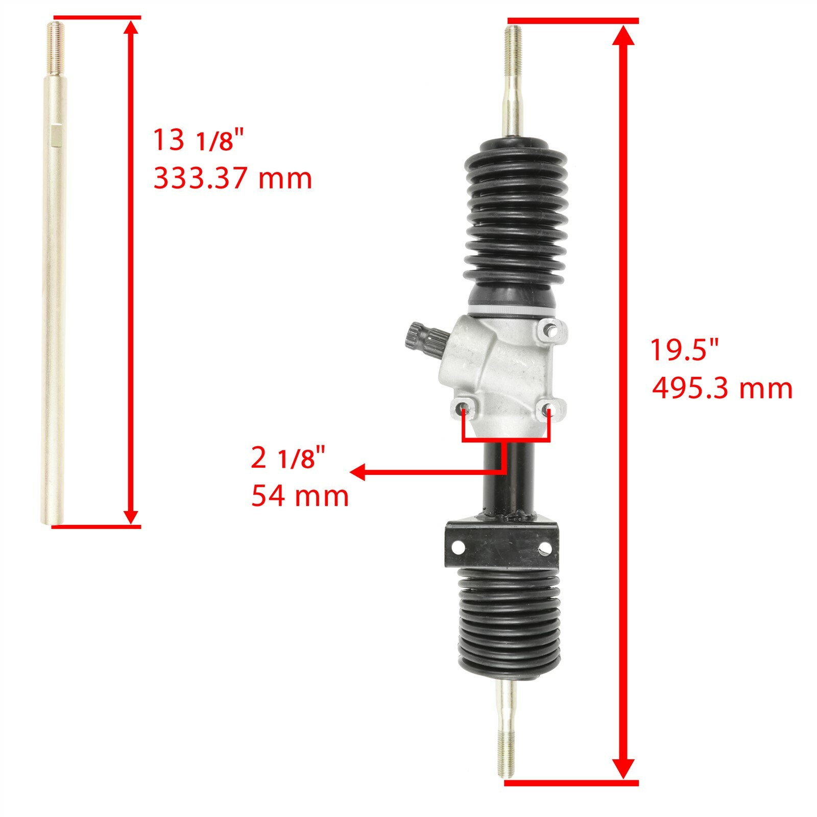 Berliii Steering Rack Tie Rod End Kit For Polaris Ranger 570 XP 900 1000 Crew – OEM 1823902