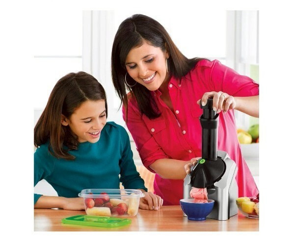 Yonanas 902RD Classic Vegan Non-Dairy Frozen Fruit Dessert Maker