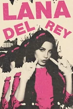 Lana Del Rey Poster Hot Pink HD
