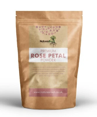 Premium Rose Petal Powder - Natural Pure Face Mask Anti Aging - Skin & Body Acne