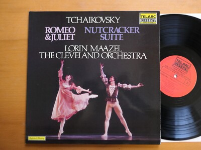 Telarc DG-10068 Tchaikovsky Romeo & Juliet Nutcracker Lorin Maazel 1981 Germany