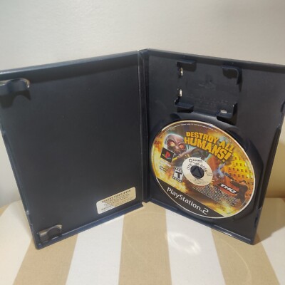 Destroy All Humans (Sony PlayStation 2, 2005) No Manual  Seller 