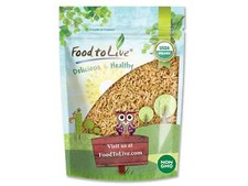 Organic Basmati Brown Rice - Non-GMO, Kosher, Raw, Vegan - by Food To Live