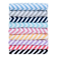 Garanimals Chevron Print Crib Sheet Color Grey Pack of 1