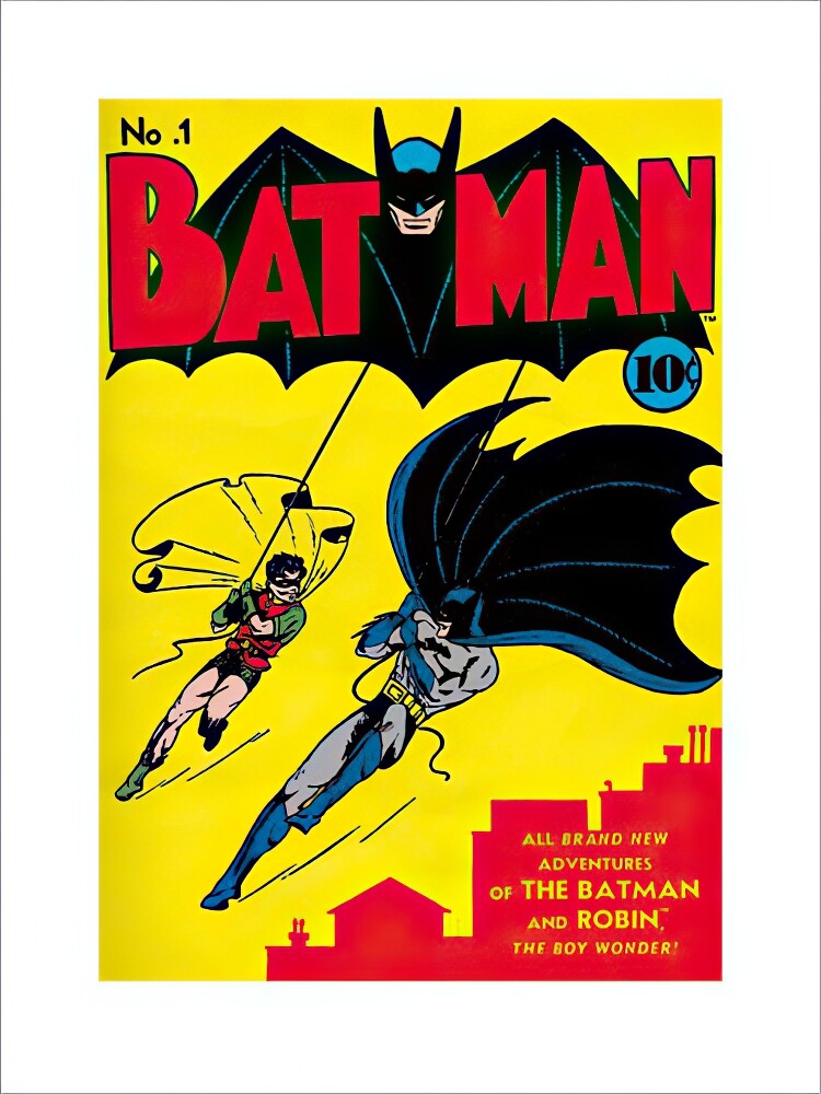 Batman - Comic Poster / Art Print (Issue No. 1) (Size: 24