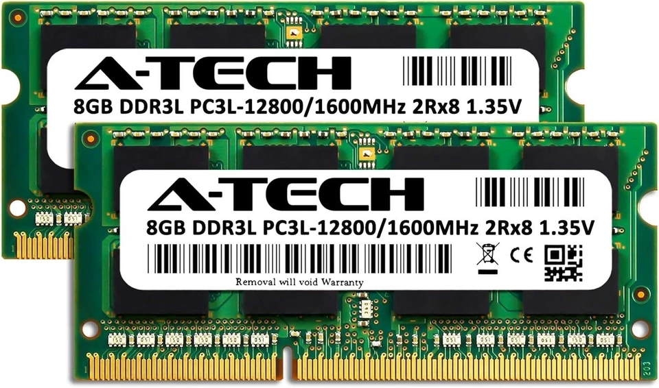 A-tech 16GB DDR3 RAM Kit 1600MHz SO-DIMM Notebook Memory - Image 4 of 4