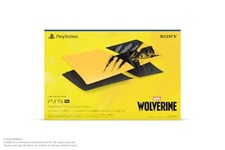 PlayStation 5 Pro Console Cover Wolverine Battle Yellow Limited Edition japan