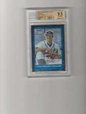 Kris Medlen 2006 Bowman Chrome #58 First 1st Rookie Card BGS 9.5. rookie card picture