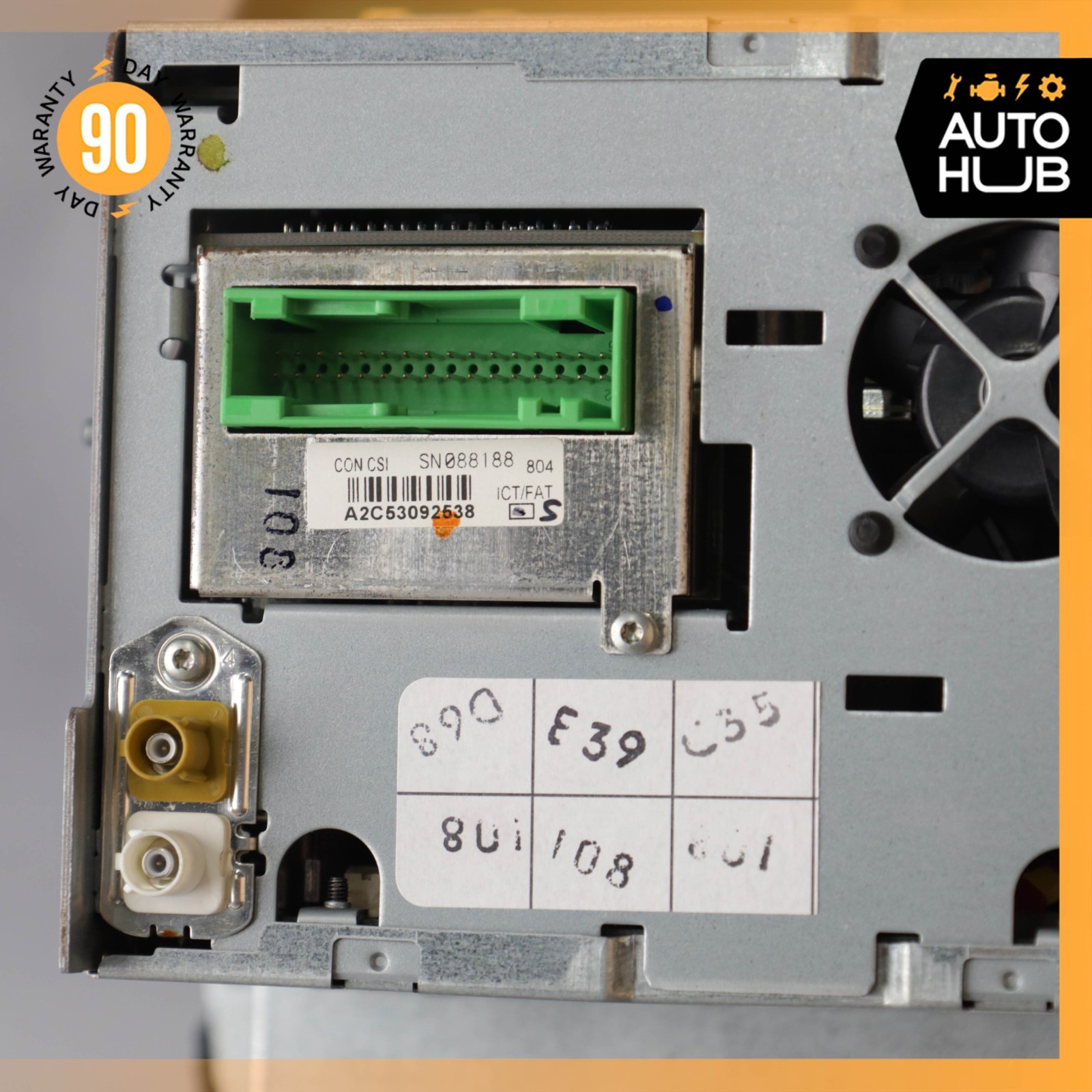08-09 Bentley Continental GTC GT Command Head Unit Navigation Radio OEM 19k