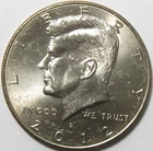 BU Uncirculated 2012-D Kennedy Half Dollar - #233-18