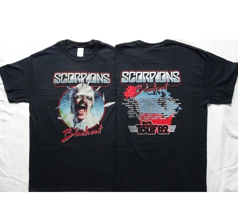 scorpions blackout shirt products for sale | eBay