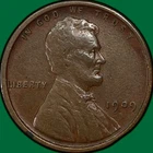 1909 Lincoln Wheat Cent Choice Very Fine VF+ Coin #39584