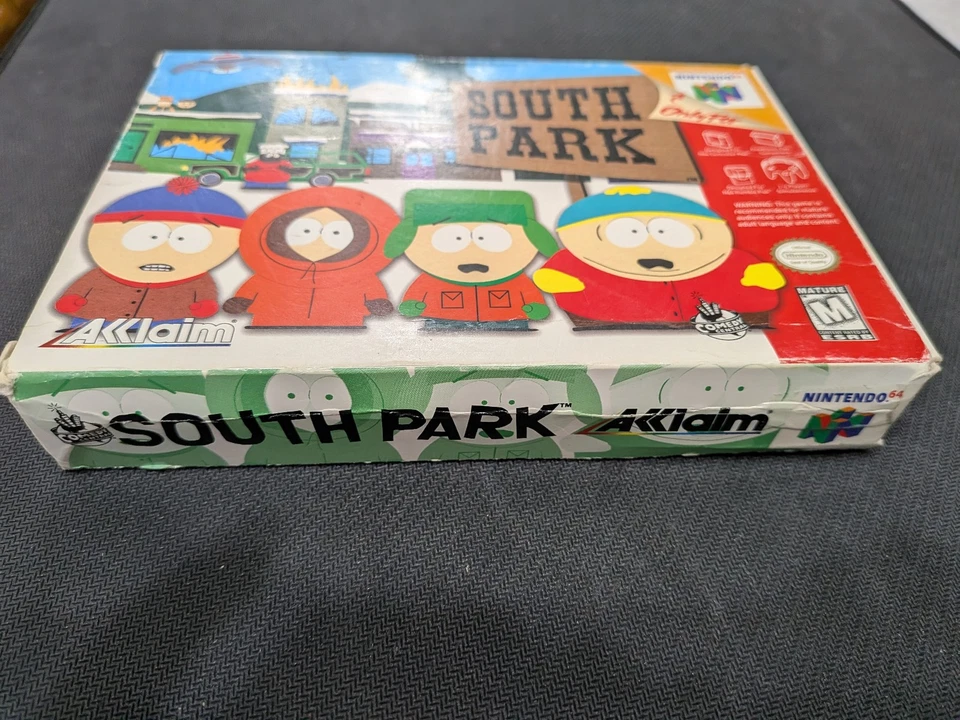 South Park (Nintendo 64 N64) Completo CIB con Manual y Cartucho Foto 4 de 4