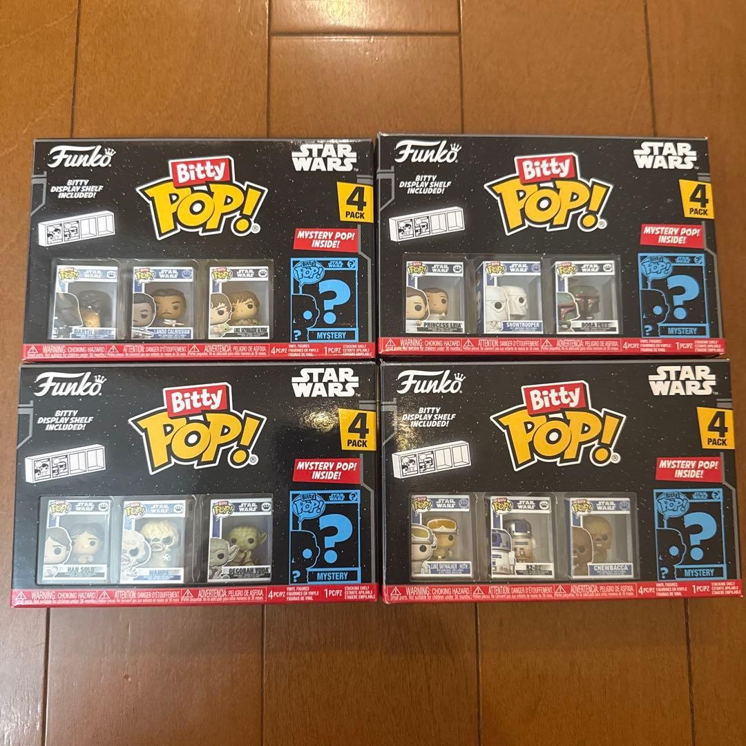 Funko Bitty Pop Star Wars Set of 4 #119f36