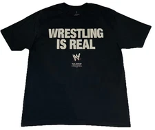 Travis Scott x WWE Tee XL Black Wrestling Is Real NEW