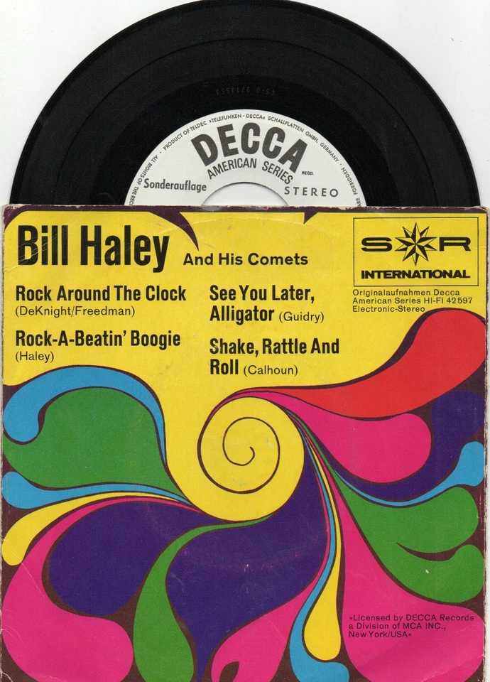 Decca  EP . -   BILL HALEY AND HIS COMETS  -  SEE YOU LATER  +3  - Sonderauflage - Bild 1 von 1