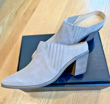 Women s Frye Suede Sara Western Mule Shoes Si...