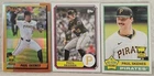 Paul Skenes 2025 Topps Series 1, Heritage, Archives Lot (3 Card) Pirates Invest