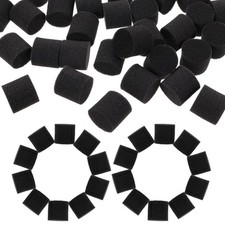 100 Pcs Black Hydroponic Sponge Blocks for Soil Free Vegetable Cultivation 0.14 per sponge