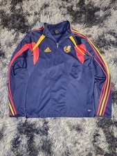 2009-2010 Adidas Spain FEF Royal Spanish Football Federation Away Track Jacket M