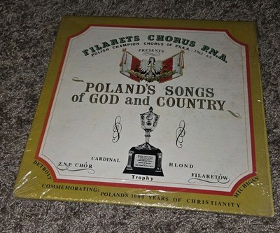 SHRINK Filarets Chorus Poland's Songs of God & Country Detroit MI VTG LP Record 