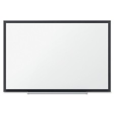 Quartet 2544B DuraMax Porcelain Whiteboard 48x36 Black Frame