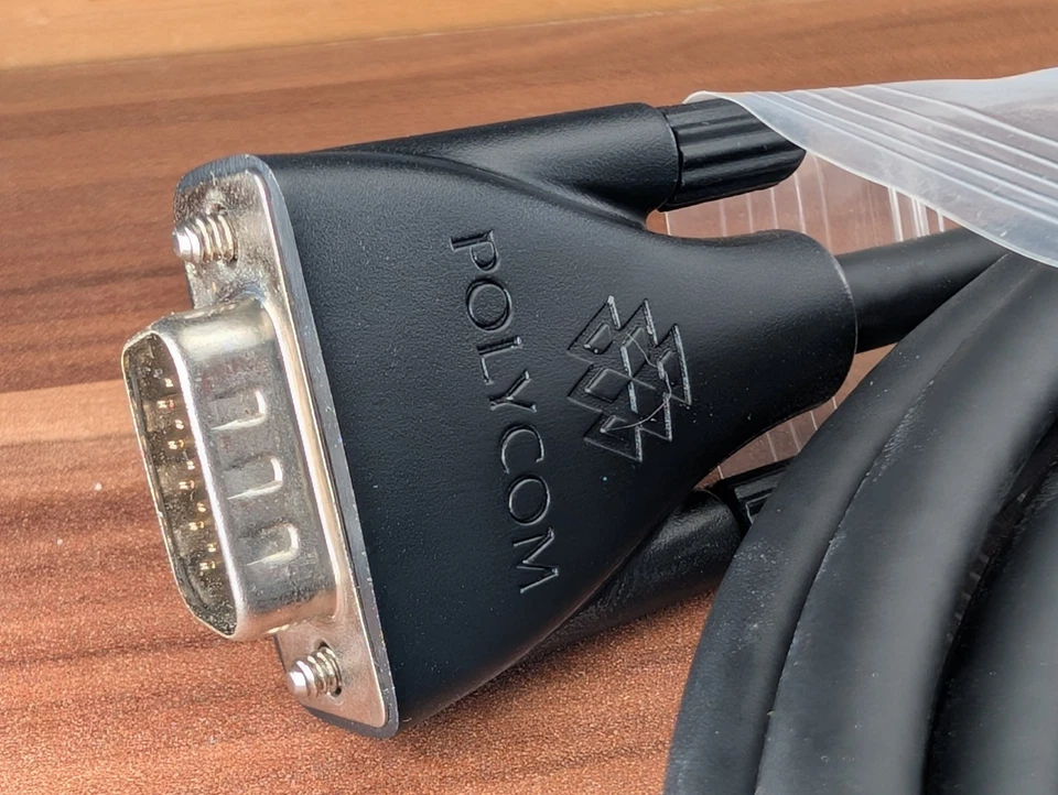 POLYCOM (2457-23792-001) REAL PRESENCE CBL DVI-A M TO VGA M 3 Meters - Image 3 of 4