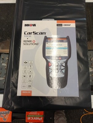 Innova Car Scan Tech 5510 + Repair Solutions OBD2 Scanner Diagnostic Tool NEW