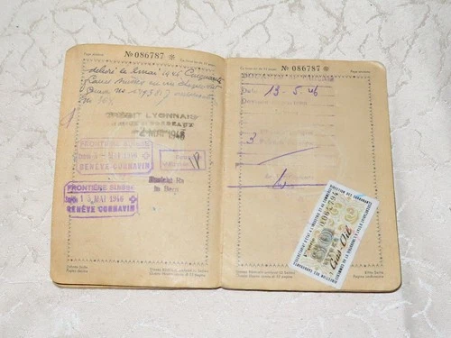 Reisepass Passeport Suisse Schweizer Pass !! E - Bild 8 von 11