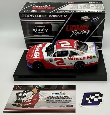 2025 1/24 #2 Jesse Love  Whelen Phoenix Win  Chevrolet 1 of 780 Same Day Ship