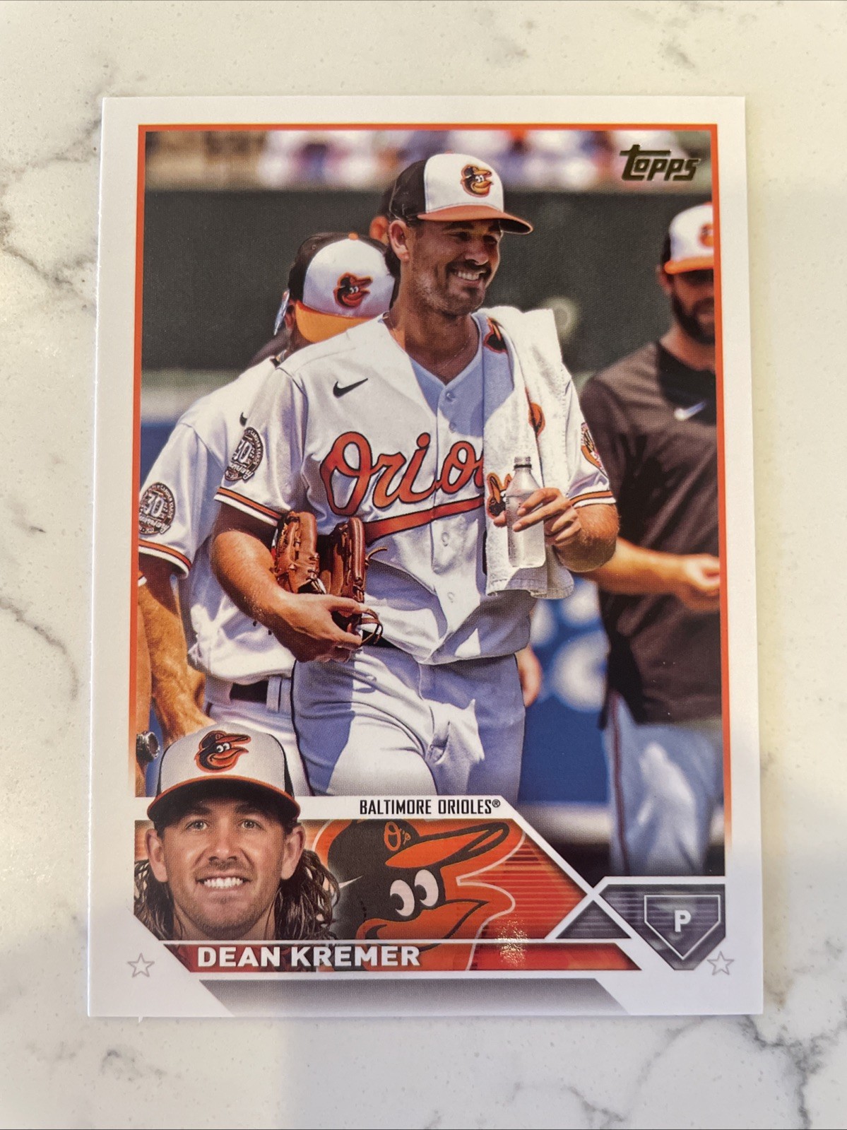 2023 Topps Series 1 Dean Kremer Golden Mirror SSP Baltimore Orioles # 267